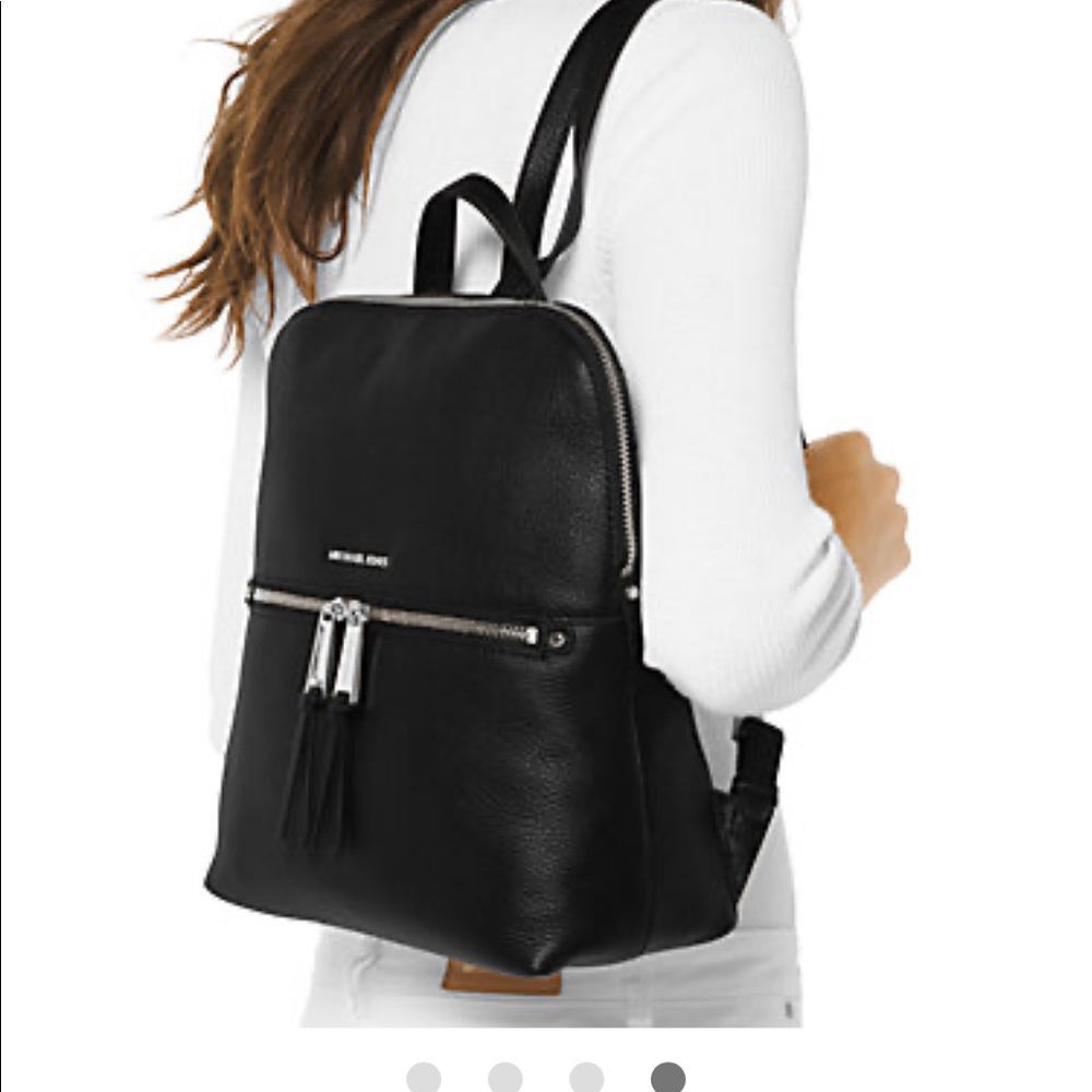 Michael Kors Black Backpack